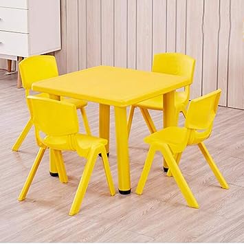 dining table and chairs plastic