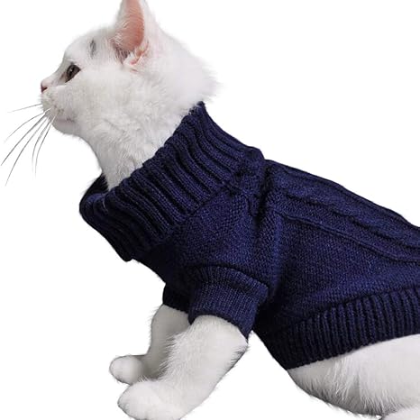 Amazon.com: GorNorriss Puppy Pet Cat Sweater Jacket Coat
