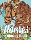 Horses Coloring Book: An Adult Coloring Book for Horse Lovers by Creative Coloring Press