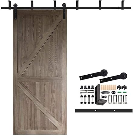 Amazon Com Ccjh 10ft Ceiling Mount Bracket Sliding Barn Door
