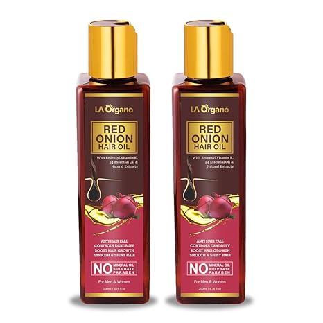 Buy La Organo Red Onion Hair Oil For Complete Hair Solution For