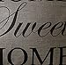 CoolDream Home Sweet Home Square Pillow Cover Cushion Case Toss Pillowcase(18