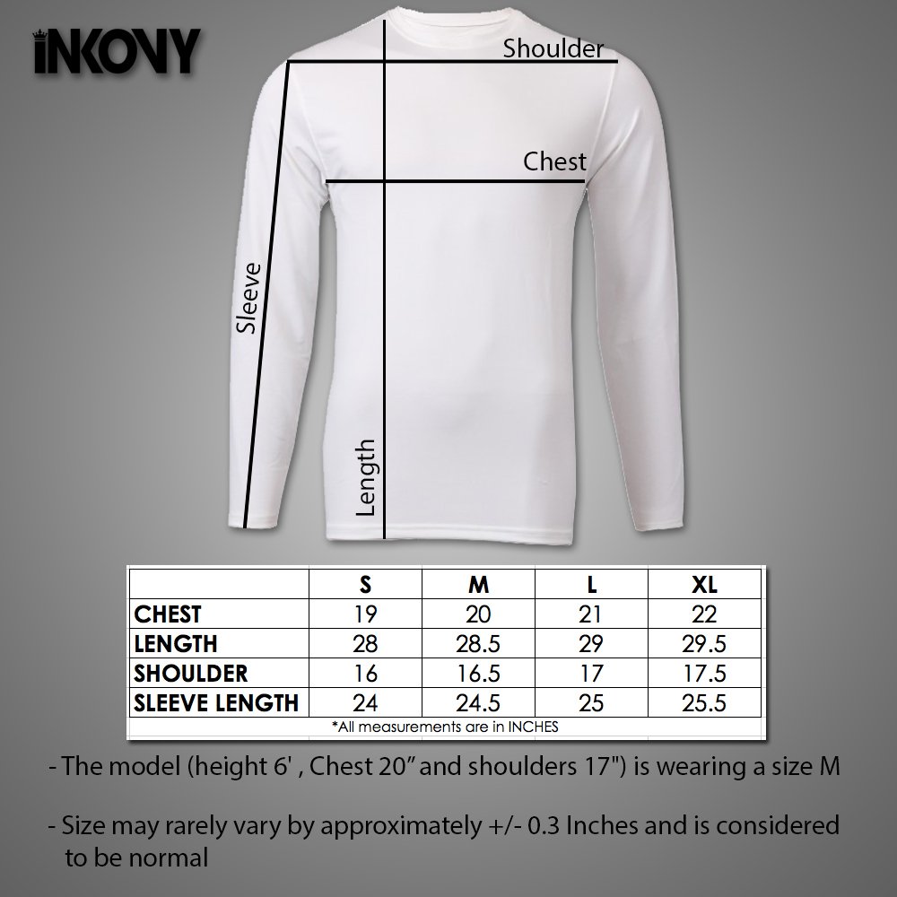 inkovy men's plain slim fit t-shirt