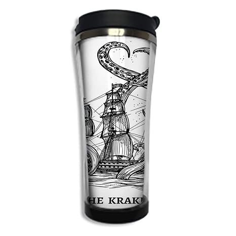 Amazon Com Travel Coffee Mug 3d Printed Portable Vacuum Cup