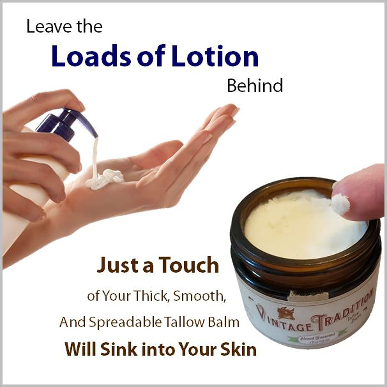 Vintage Tradition Beef Tallow All Purpose Balm