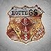 HANTAJANSS Route 66 Signs Metal Vintage Highway Gas Station Open 24 Hours Tin Sign for Road, Street, Home Decoration 12 Inches