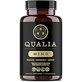 Qualia Life Sciences Qualia Mind | The Ultimate Blend for Brain Health* | Doctor-Formulated Nootropic to Fuel Focus & Concentration* | Supports Long Term Brain Health| Maintain Drive & Productivity
