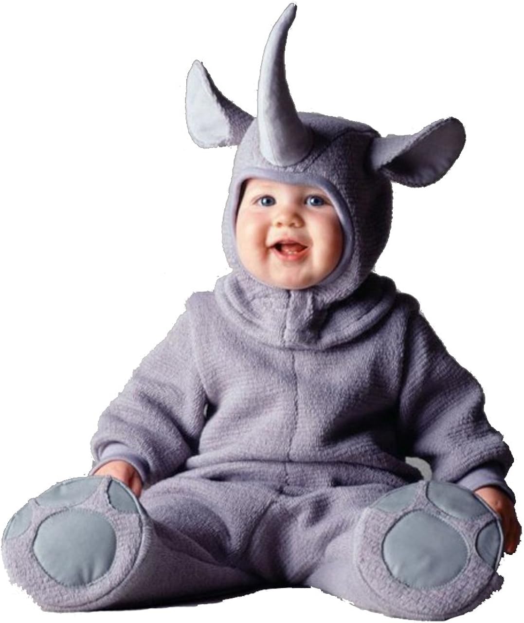 WJM Rhinoceros Baby Costume 324M Flannel Baby Cosplay Baby Clothing
