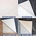 TRU Lite Non Slip Pad - Non-Slip Rug Pad for Hardwood Floors - Non Skid Washable Furniture Pad - Lock Area Rugs, Mats, Carpets, Furniture in Place - Trim to fit Any Size - 2' x 8'
