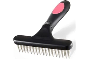 鶹 5 Stars 2 Row Pins Undercoat Rake for Cats & Dogs