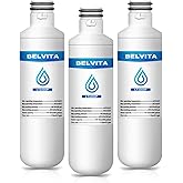 LT1000P Refrigerator Water Filter Replacement by BELVITA , Compatible with LG LT1000P, LT1000PC, LT1000PCS, MDJ64844601, ADQ7
