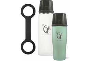 Ceres Chill Breastmilk Chiller Duo, One 24oz Chiller and One 12oz Demi Mini Chiller, Reusable Breastmilk Storage Container, Keeps Milk at Safe Temperatures for 20+ Hours, Connects W/Most Major Pumps