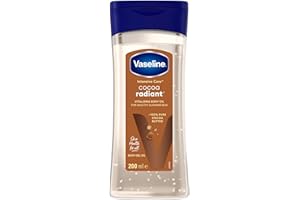 Vaseline Intensive Care Cocoa Radiant Body Gel Oil, 6.8 Ounce