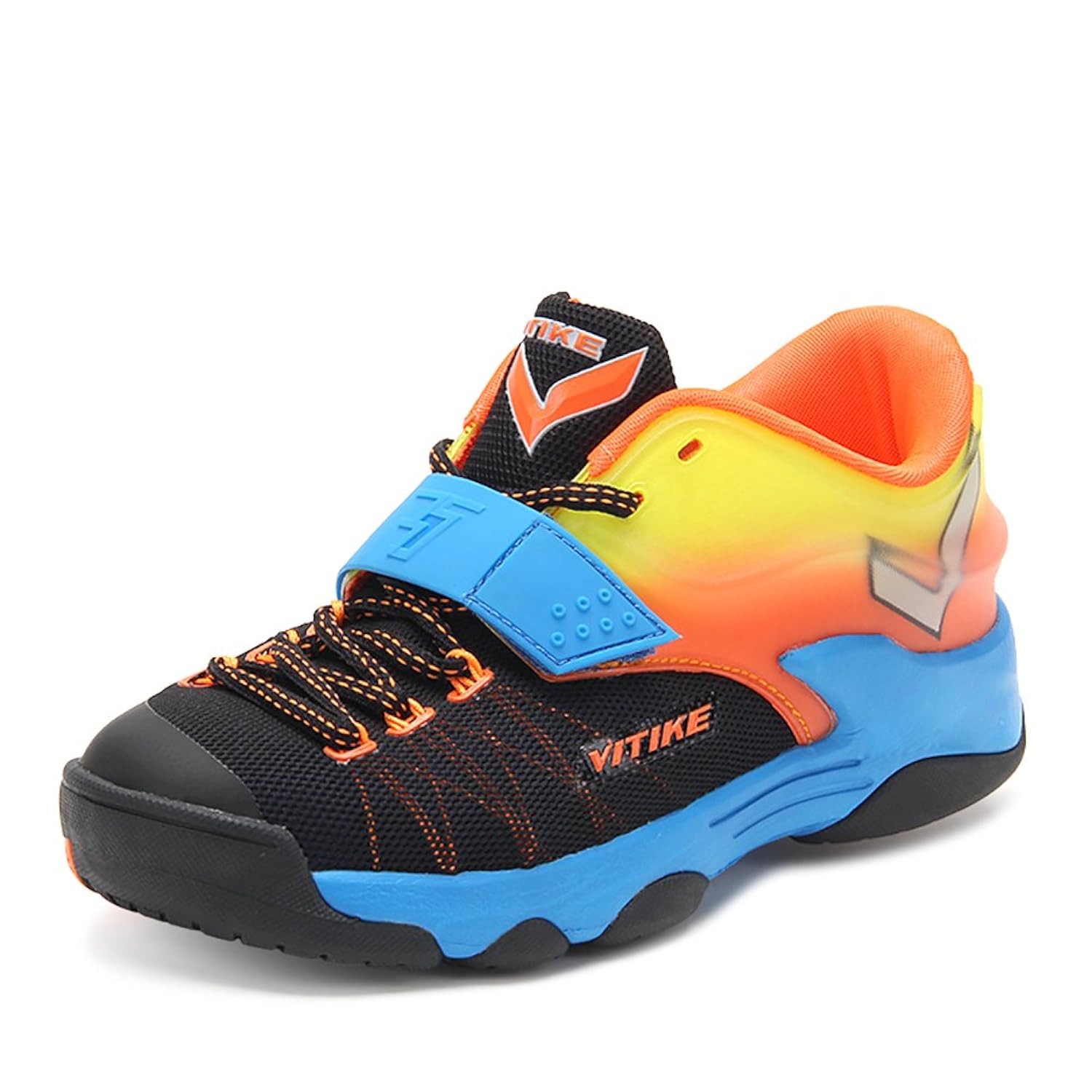 ASHION Niños Deportes Zapatos Chicos Malla Respirable Estudiante Baloncesto Zapatos Chico Antideslizante