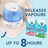 Vicks Mini Cool Mist Ultrasonic Humidifier VUL525 Quiet Sleep Cough Cold Comfort view 5