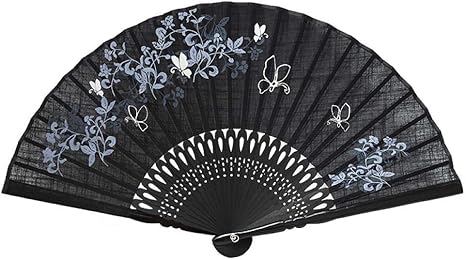Amazon Co Jp Bingfang W 韓流デザイン扇子 ハンドヘルドファン扇子21cmの手作りの扇子チャイナダンス日本人女性の夏 中国雑貨 ホーム キッチン