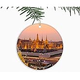 Thailand Ornaments Christmas Ornament Bangkok Xmas Tree Hanging Decor Keepsake Collectible Gift