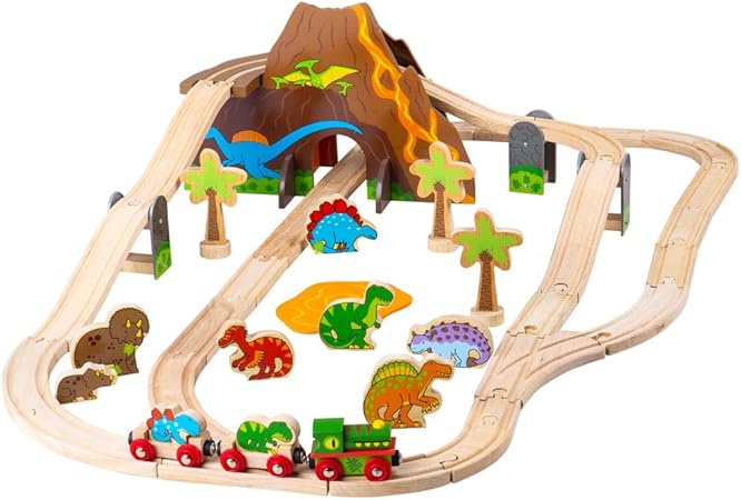 bigjigs dinosaur train set