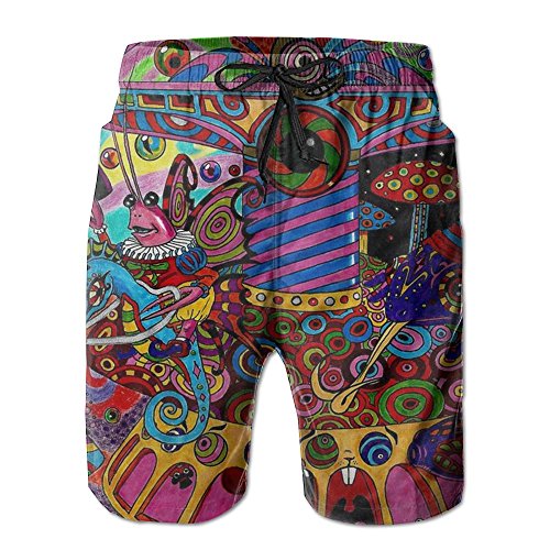 New colorful Psychedelic Trippy Art Men 