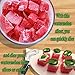 I-Do Gadget - Watermelon Slicer Corer & Server With 5 Free Dessert Forks + Watermelon Popsicle Recipe. Stainless Steel Melon Cutter Knife, Safety Blades, Robust Protective Handle, Kids Friendly