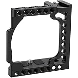 CAMVATE Camera Cage for Sony Alpha A6600/A6500 with Conversion 1/4"-20 Adapter Hole(Black) - 1380