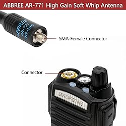 ABBREE AR-771 Ham Radio Antenna Dual Band VHF/UHF