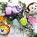 Supla VBS Safari Jungle Animals Hanging Decorations Green Safari Party Forest Animal Theme Supplies for Baby Shower Kids 1st Birthday Nursery School Classroom Bedroom Bathroom Table Ceiling Decor