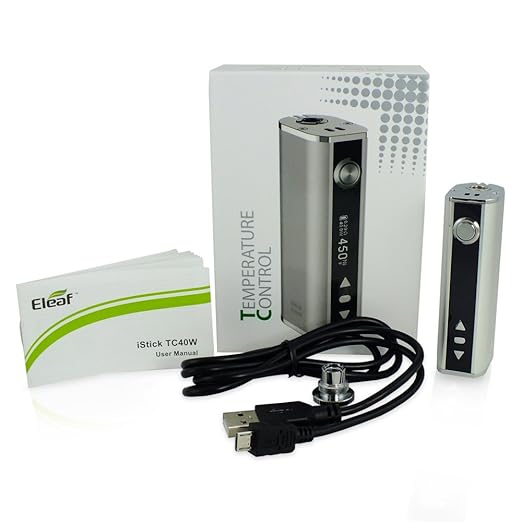 ELeaf 40 W iStick TC40 E-Zigarette Temperaturregelung MOD - Silber