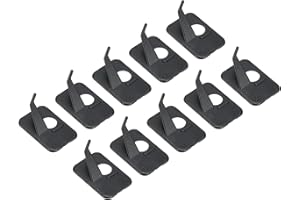PATIKIL Arrow Rest, 12 Pack Plastic Adhesive Archery Arrow Support for Right Hand Compound Recurve Bow