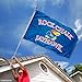 Kansas Rock Chalk KU University Large College Flag