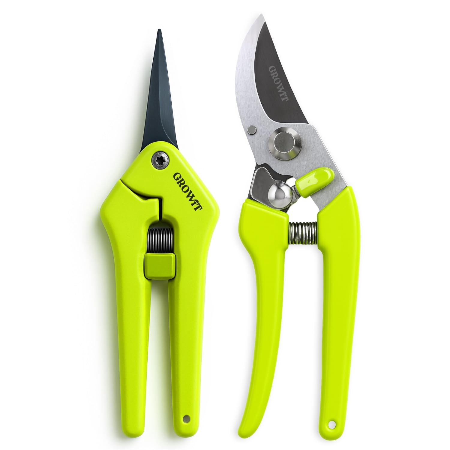 Photo 1 of 2-Pack Stainless Steel Gardening Scissors, Pruning Shears and Clippers for Gardening