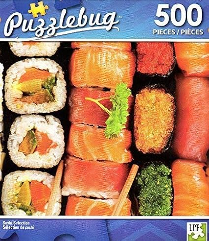 Amazoncom Sushi Selection 500 Piece Jigsaw Puzzle - 