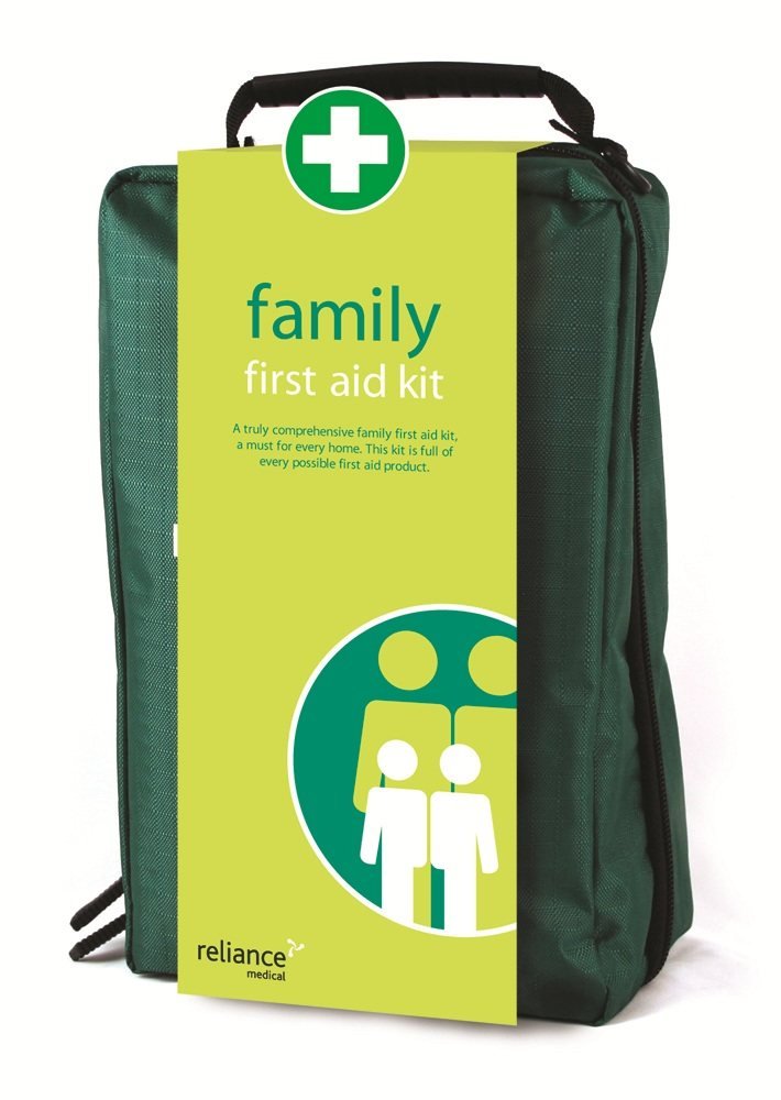 Reliance Medical Family First Aid Kit in Green Copenhagen Bag