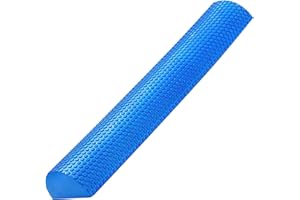 Half Foam Roller, Half Foam Roller, High Density Rollers Physical 23.6 Inch Massage Gym and Exercise Rollers for Self Massage