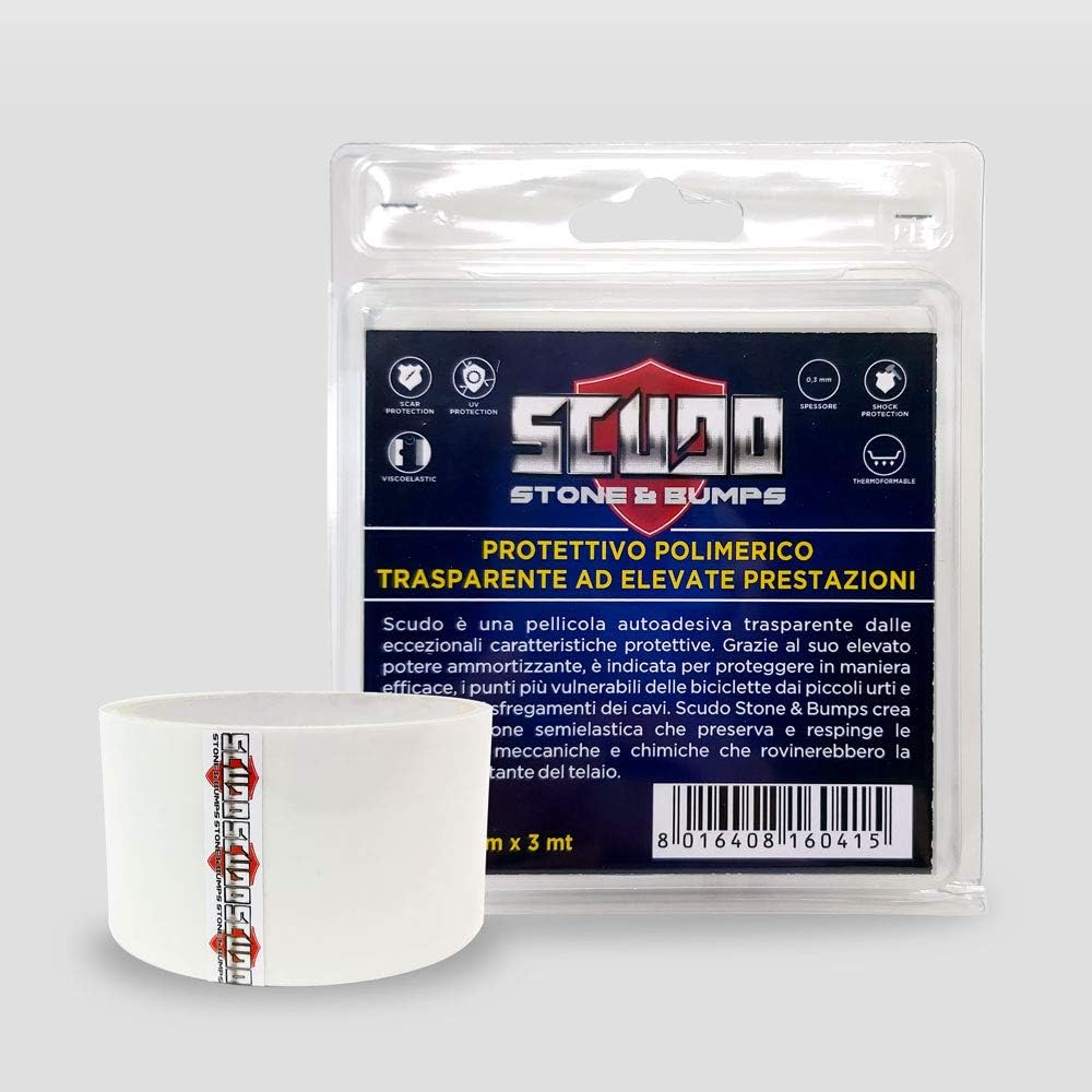 Adhesive Film Protection Tape for Bike Frame Transparent, 5 cm x 3 mt - Image 4