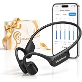 Blue Deer Bone Conduction Hearing Amplifiers for Seniors with Bluetooth&amp;APP | F2H PRO Noise Cancellation Hearing Amplifier Headphones IPX5 Waterproof Open-Ear Design for Comfortable Daily Use Lightweight