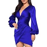 LightlyKiss Women's Wedding Guest Dress Twist Front Formal Party Cute Dress Women Front Formal Party Cute Dresses