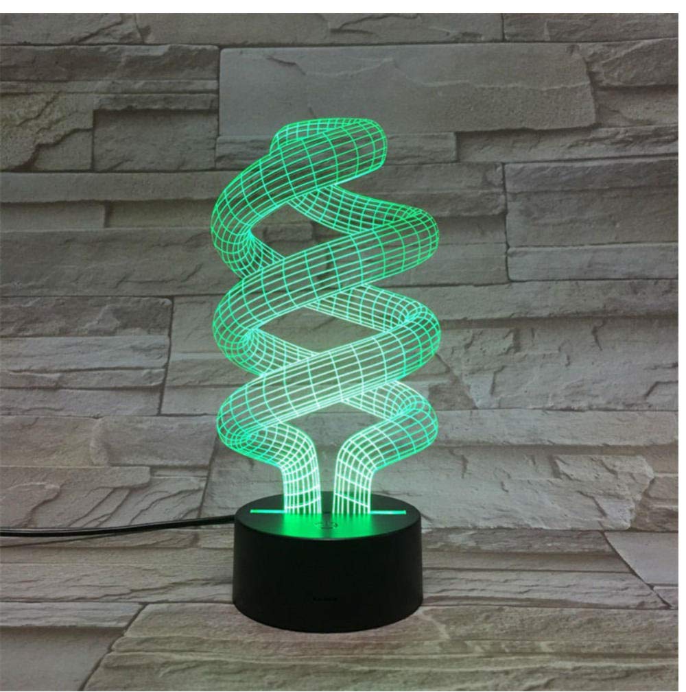 Acryl 3D Lampe 7 Farben Wechsel Neuheit Licht Touch Desktop Lampen