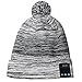Qshell Winter Comfy Bluetooth Beanie Washable Hat w/Basic Knit Music Cap with Speakers & Mic Hands Free Wireless Bluetooth Headphones Headsets for Running Skiing Skating Hiking, Black