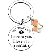 Mom Stocking Stuffers 2025 Love You Mom Keychain Great Stocking Stuffers For Mother Moms Christmas Gifts From Daughter Son Funny Birthday Valentine’s Day Gifts For Moms Mama Grandma Her Small Present