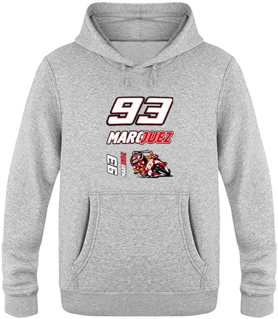 Amazon パーカー トレーナー マルク マルケス Motogp バイク王メンズ フード付 内側カシミヤ トップス スウェット おしゃれ 暖かい 個性的 秋冬 ユニセックス カップル服 トレーナー パーカー 通販