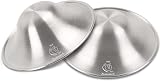 Boboduck Silver Nipple Shields 999 Silver Cups Large for Breastfeeding view 1