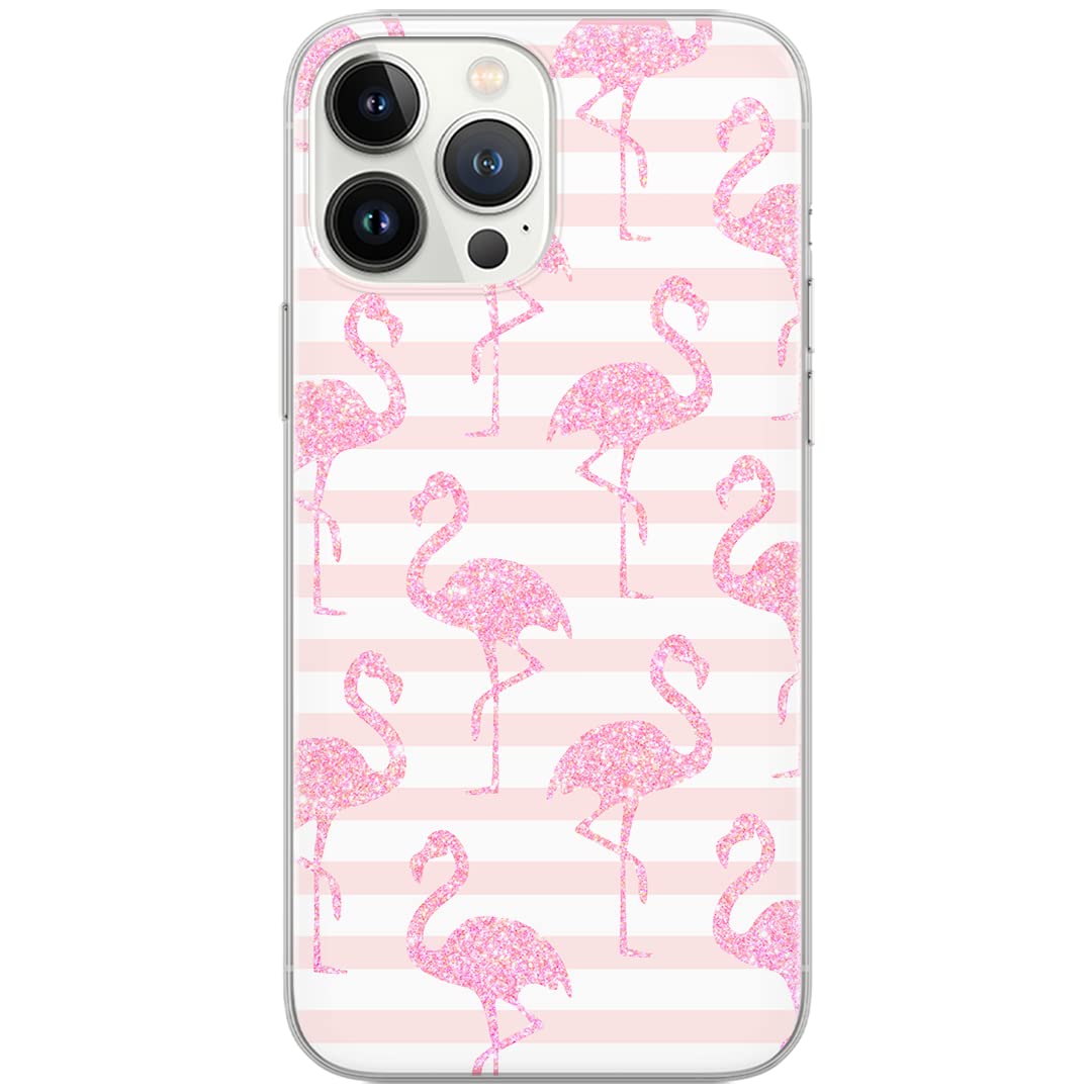 Babaco ERT GROUP mobile phone case for Apple Iphone 7 PLUS/ 8 PLUS original and officially Licensed pattern Flamingo 001 optimally adapted to the shape of the mobile phone, case made of TPU