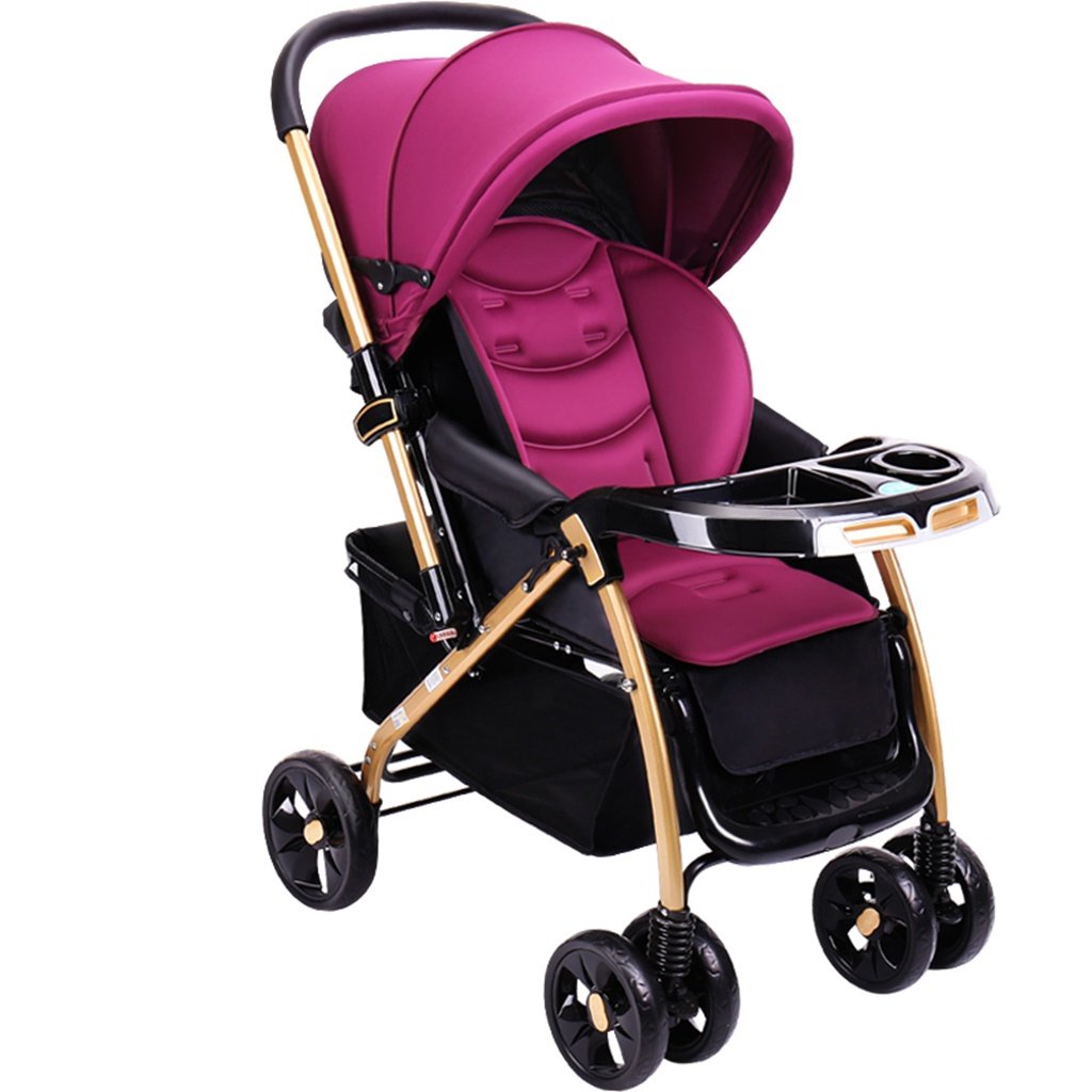 laying down stroller