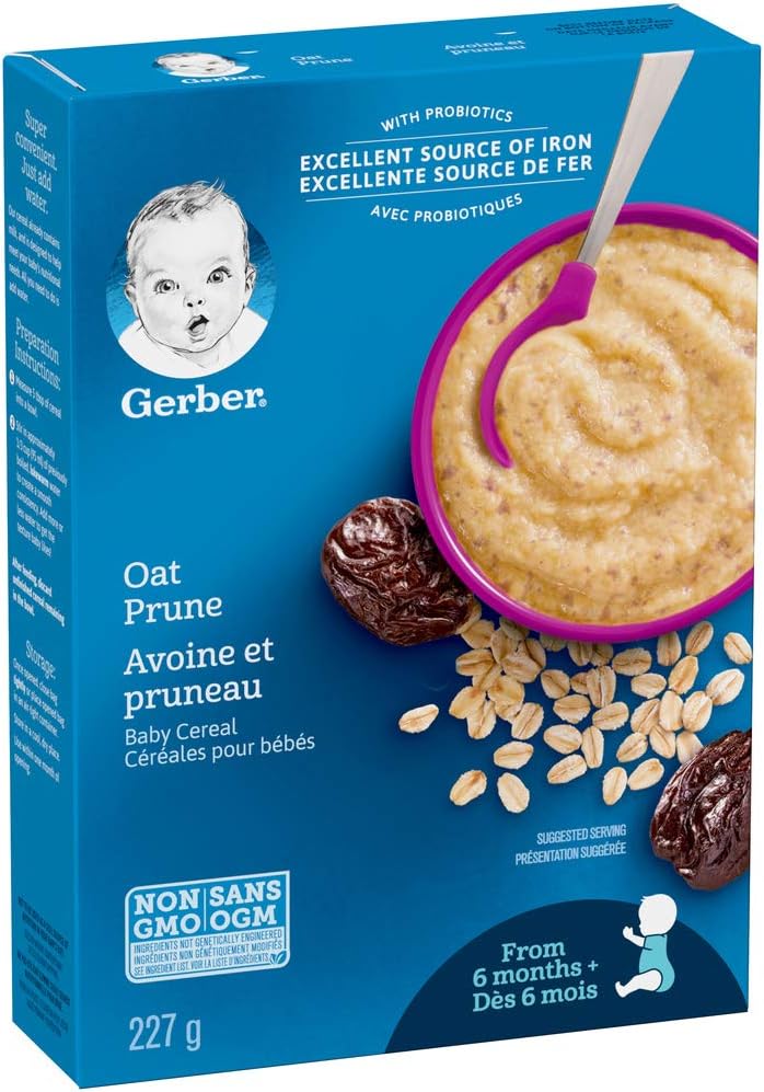 gerber baby cereal canada