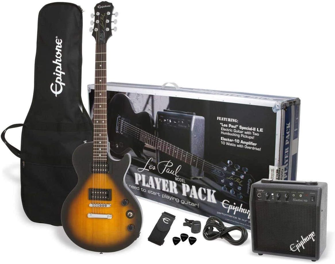 Epiphone Les Paul Player Pack de guitarra eléctrica