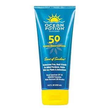 Ocean Potion Anti-Aging Sunblock Lotion Spf 50-8 Oz