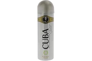 Cuba Cuba Gold Men Body Spray 6.6 oz