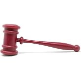 Skeleteen Judge Gavel Costume Accessory - Justice Costume Accessories Props for Courtroom - 1 Piece