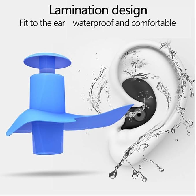 Amacoam Bouchon Oreille Piscine Enfant Bouchon Doreille Piscine Bouchons Doreilles En Silicone Reutilisables Souples Pour Natation Douche Surf Plongee Avec Tuba Et Autres Sports Nautiques 3 Paires Natation Pcsmeeting Bouchons D Oreilles